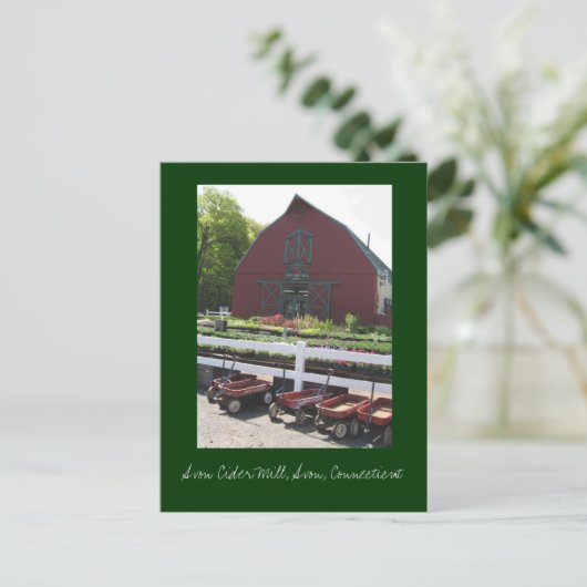 Avon Cider Mill Briefkaart (Staand voorkant)