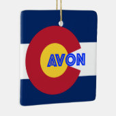 Avon CO Keramisch Ornament (Rechts)