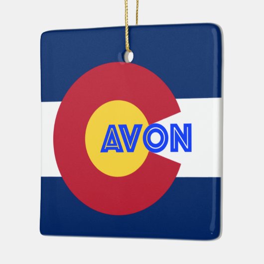 Avon CO Keramisch Ornament (Links)