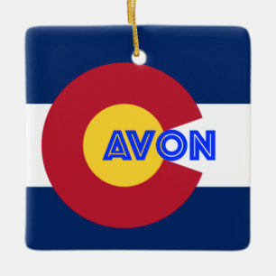 Avon CO Keramisch Ornament