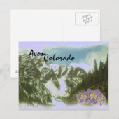 Avon Colorado schilderachtig briefkaart (Voorkant / Achterkant)