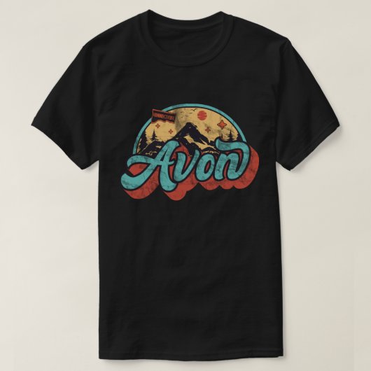 Avon, Connecticut T-shirt (Design voorkant)