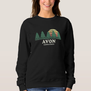 Avon Ct  Throwback T-shirt Retro 70s Ontwerp