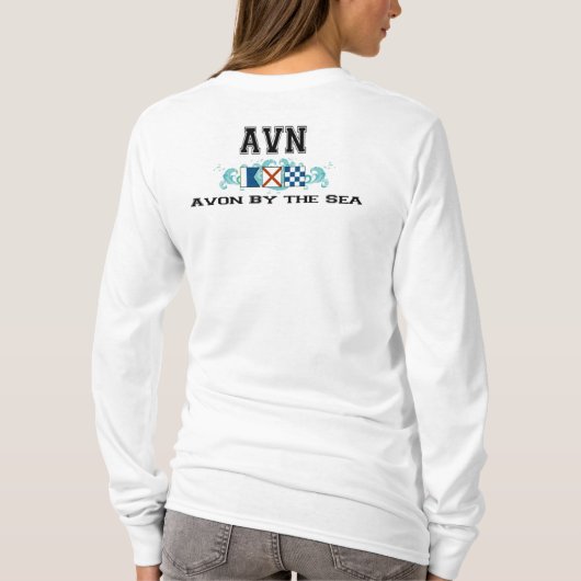 Avon door het Zee T-shirt (Achterkant)
