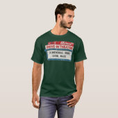 Avon Drive-In Theatre T-Shirt Retro Massachusetts  (Voorkant volledig)