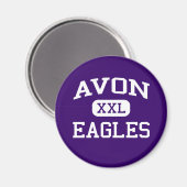 Avon - Eagles - Avon High School - Avon Ohio Magneet (Voorkant / Achterkant)
