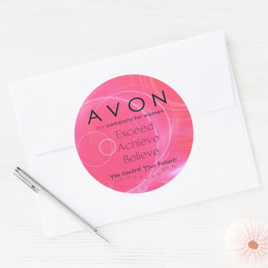 AVON Gelooft Sticker (Envelop)