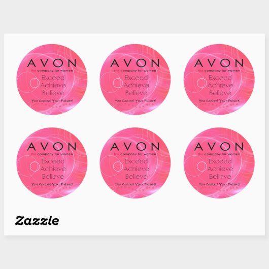 AVON Gelooft Sticker (Vel)