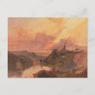 Avon Gorge bij zonsondergang Francis Danby oliever Briefkaart