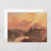 Avon Gorge bij zonsondergang Francis Danby oliever Briefkaart (Voorkant / Achterkant)