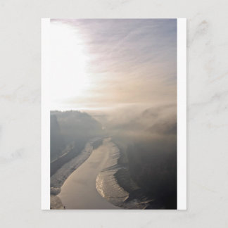 Avon Gorge in de mist Briefkaart