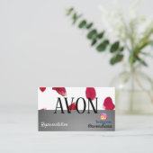 Avon Instagram logo Silesthetische rozen Visitekaartje (Staand voorkant)