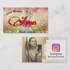 Avon Lady Instagram Visitekaartje