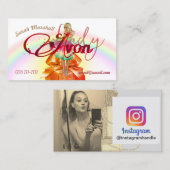 Avon Lady Instagram Visitekaartje (Voorkant / Achterkant)