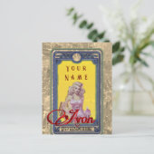 Avon Lady Zakelijke Ansichtkaart Briefkaart (Staand voorkant)