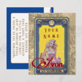 Avon Lady Zakelijke Ansichtkaart Briefkaart (Voorkant / Achterkant)