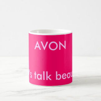 AVON, laten we het over schoonheid hebben! Koffiemok