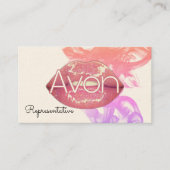 Avon lips gepersonaliseerd esthetisch visitekaartje (Voorkant)