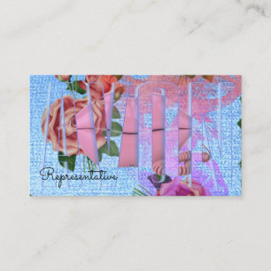 Avon lips telefoon gepersonaliseerd esthetisch visitekaartje