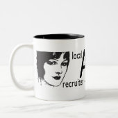 Avon Local Recruiter Tweekleurige Koffiemok (Links)