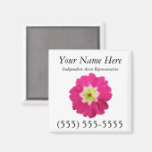 Avon Magnetisch Visitekaartje Magneet (Voorkant / Achterkant)