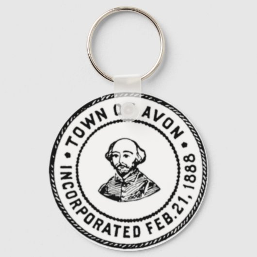 AVON MASSACHUSETTS SLEUTELHANGER (Voorkant)