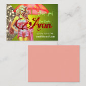 Avon Party Dank u Notitiekaartje (Voorkant / Achterkant)