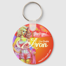 Avon Party Dank u Sleutelhanger