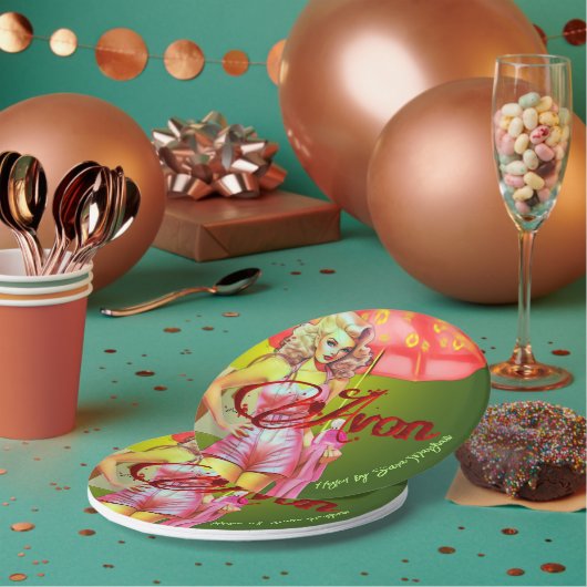 Avon Party Papieren Bordje (Multi)