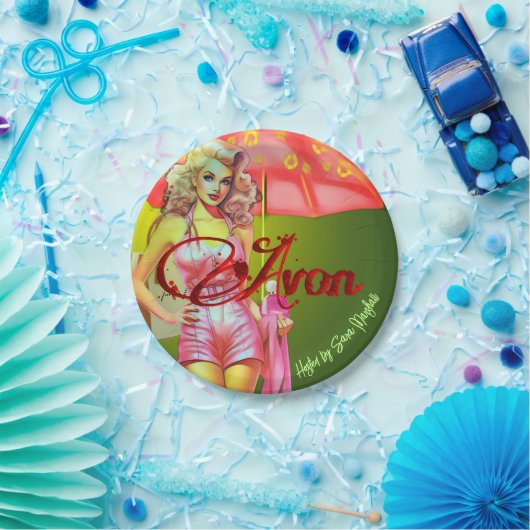 Avon Party Papieren Bordje (Feest)