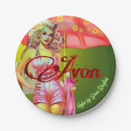 Avon Party Papieren Bordje