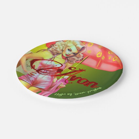 Avon Party Papieren Bordje (Gekanteld)