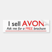 Avon Professional Adverteren Bumpersticker (Voorkant)