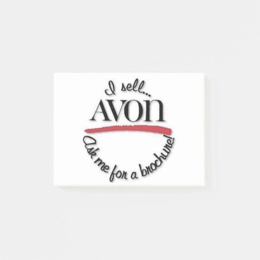 Avon Rep Post-It notes (Voorkant)