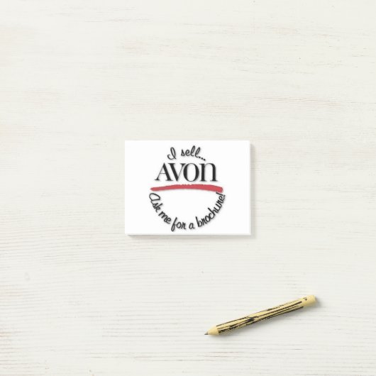 Avon Rep Post-It notes (Op bureau)