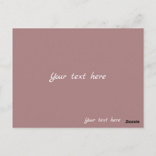 Avon Representative Briefkaart (Achterkant)