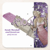 Avon Representative Kartonnen Onderzetters (Voorkant)