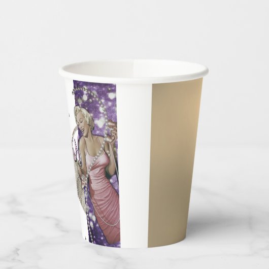 Avon Representative Papieren Bekers (Links)