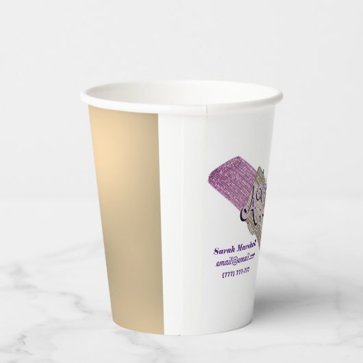 Avon Representative Papieren Bekers (Rechts)