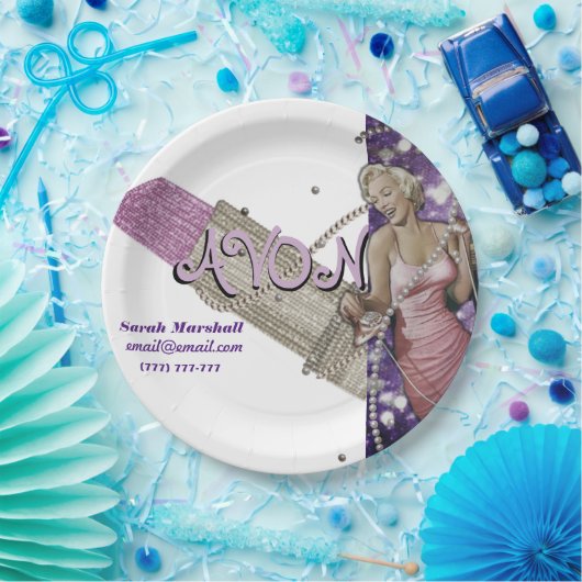 Avon Representative Papieren Bordje (Feest)