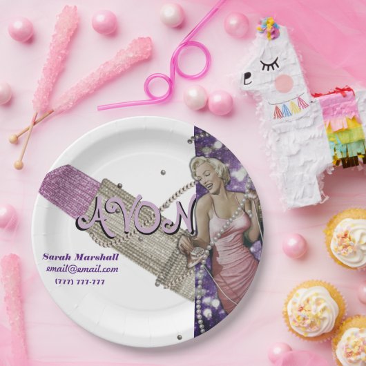 Avon Representative Papieren Bordje (Feest)