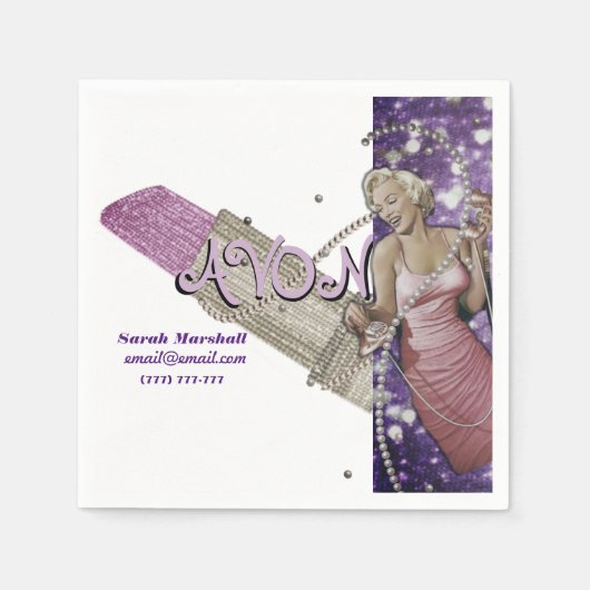 Avon Representative Servet (Voorkant)