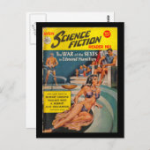 Avon Science Fiction Reader 01 (1951.Avon)_Pulp Ar Briefkaart (Voorkant / Achterkant)