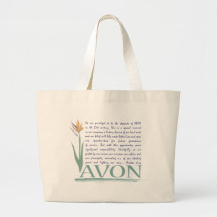 Avon Values of Business Grote Tote Bag
