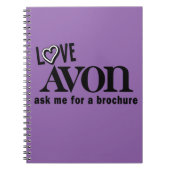 Avon Writing Pad en/of Journal Notitieboek (Voorkant)