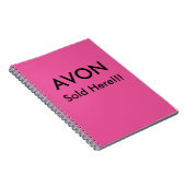 Avon Writing Pad, Journal en/of Blocnote Notitieboek (Rechterzijde)