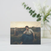 Avond 1860 briefkaart (Staand voorkant)