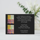 Avond-affaire 'Onze feestdag blijft' uitnodigen Kaart (Staand voorkant)