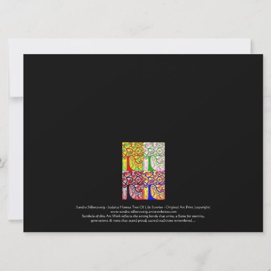 Avond-affaire uitnodiging (grote rechthoek) (Achterkant)