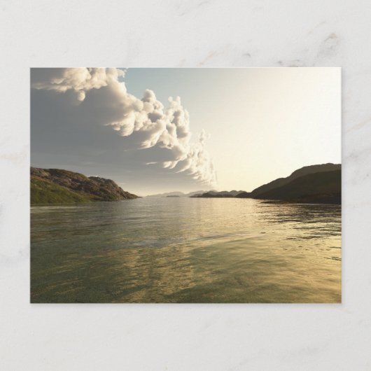 Avond Ambiance Briefkaart (Voorkant)